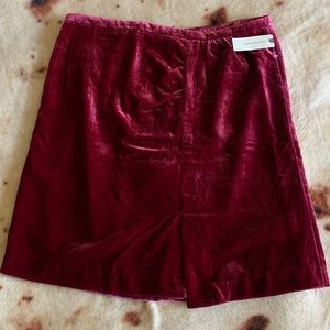 Anthropologie Burgundy Skirt Size 14US